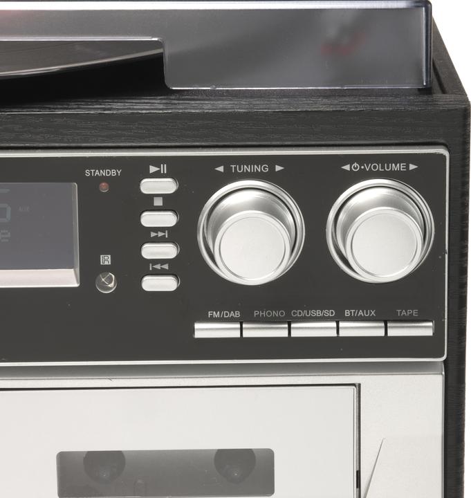 Image du produit Denver MRD-166 (Platine, Lecteur de CD, Jeu de bandes magnétiques, 2x 2 W)