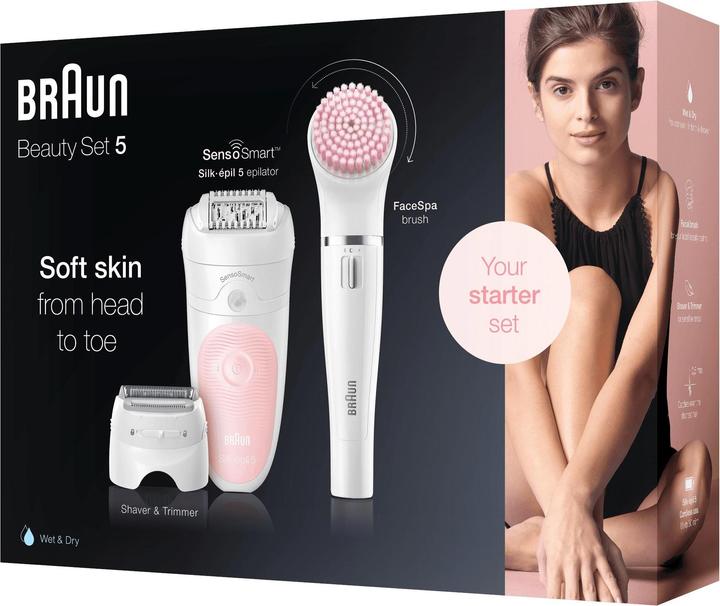 Produktbild Braun Epilierer-Set Silk-épil 5-885 BS