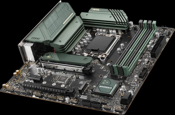 Actual product image MSI MAG B660M BAZOOKA DDR4 (LGA 1700, Intel B660, mATX)