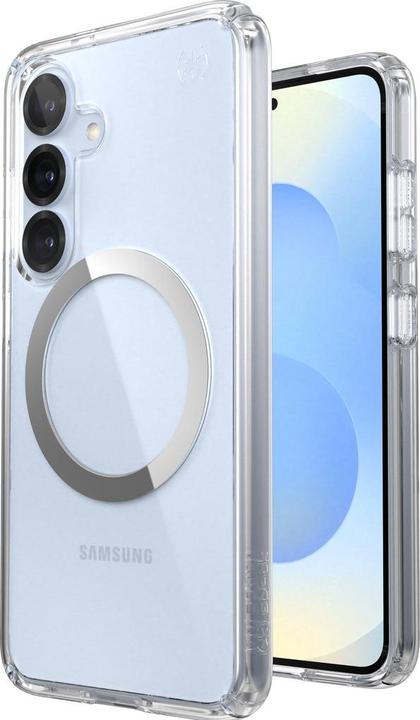 Actual product image speck Presidio2 Clear + Magnet Samsung Galaxy S25/S24 - with Microban (Samsung Galaxy S25)