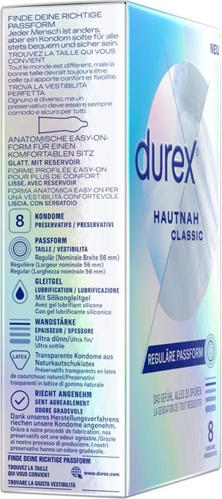 Produktbild Durex Hautnah Classic (8 Stk.)