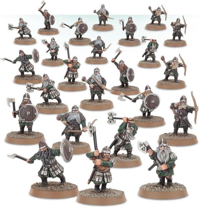 Immagine prodotto Games Workshop Warhammer ToW - La Montagna dei Nani ospita i guerrieri nani (Materiale sintetico)
