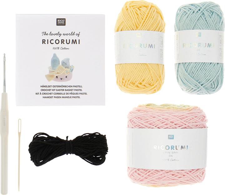 Immagine prodotto Rico Design Set Ricorumi all'uncinetto "Cestino delle uova di Pasqua