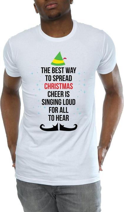 Produktbild Elf Christmas Cheer Text TShirt (XXL)
