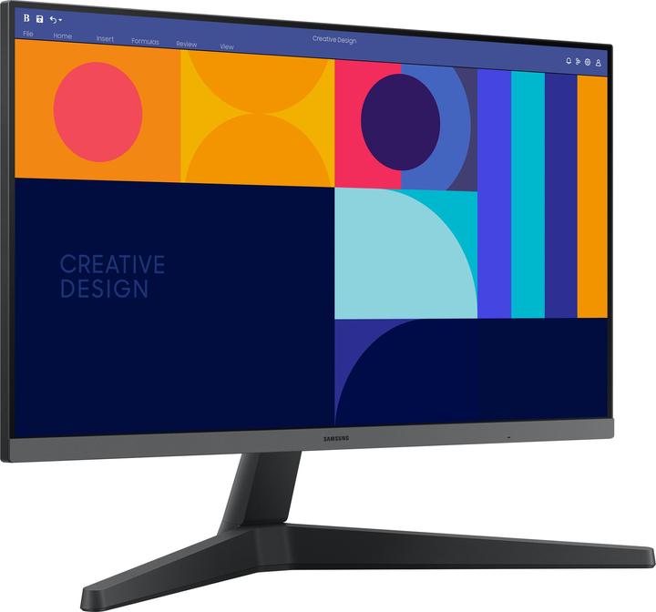 Actual product image Samsung ECRAN 24 S24C332GAU NOIR 1920X1080 IPS 16:9 1MS 250CD/M 100HZ 1000:1 1 (1920 x 1080 pixels, 24")