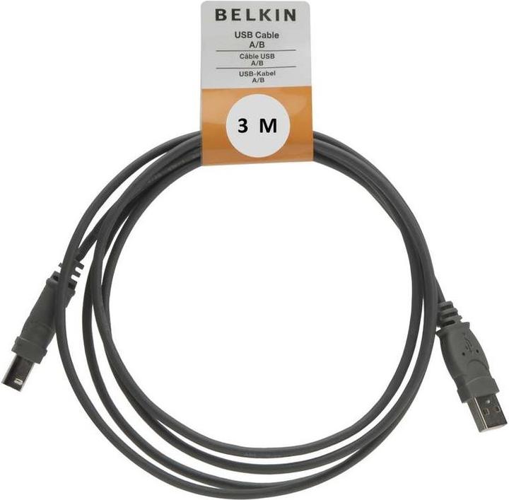 Produktbild Belkin High-Speed-USB 2.0 Kabel (3 m, USB 2.0)