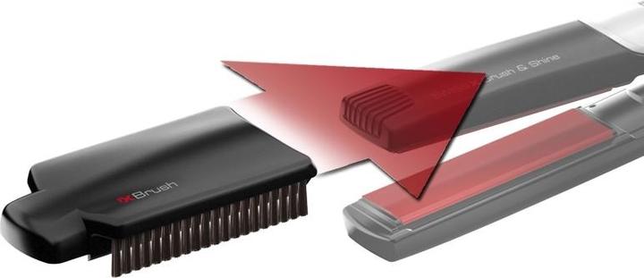 Actual product image Valera Swiss'X Super Brush Shine Set (Straightening iron)
