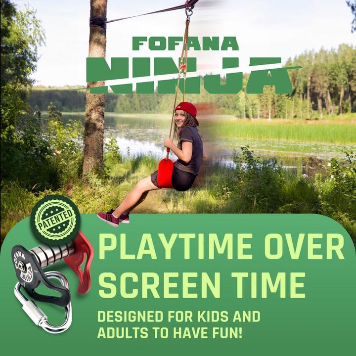 Image du produit Fofana Poulie Ninja Slackline (0.08 m)
