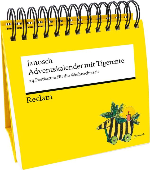 Image du produit Janosch:Calendrier de l'Avent avec le canard tigré.