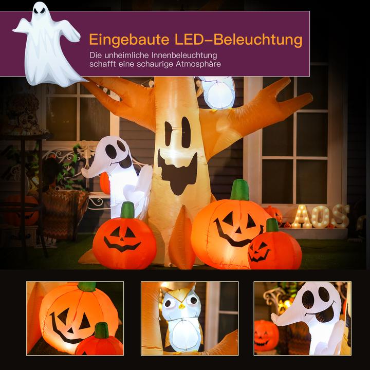Produktbild Homcom Halloween Spukbaum mit Beleuchtung