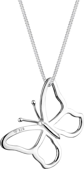 Actual product image Elli Butterfly Necklace 925 Sterling Silver (925 sterling silver, 60 cm)