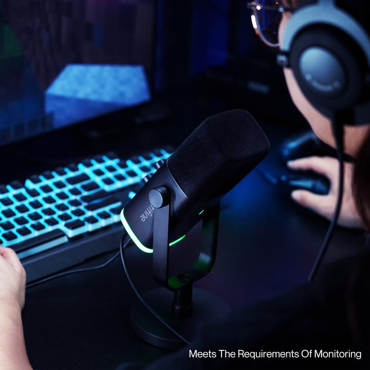 Productafbeelding Fifine AM8 condensatormicrofoon 3,5 mm, USB-C en XLR