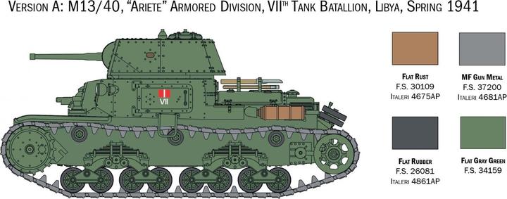 Actual product image 1:56 Italian tanks & Semoventi