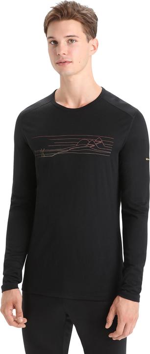 Produktbild Icebreaker 200 Oasis L/S Crewe Ski Stripes (XL)
