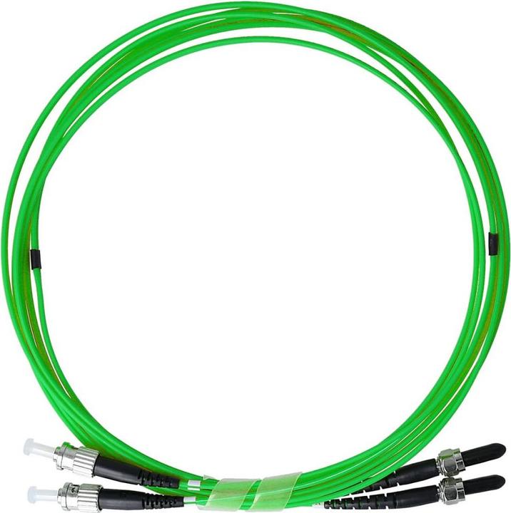 Produktbild BlueOptics Duplex LWL Patchkabel ST-FSMA Multimode OM5 30 Meter (30 m)