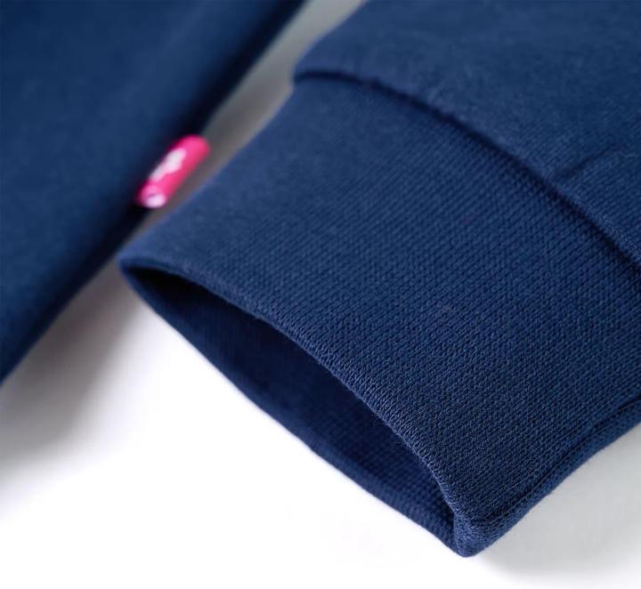 Produktbild VidaXL Kinder-Sweatshirt Marineblau 116,Material: 95 % Baumwolle. 5 (116)