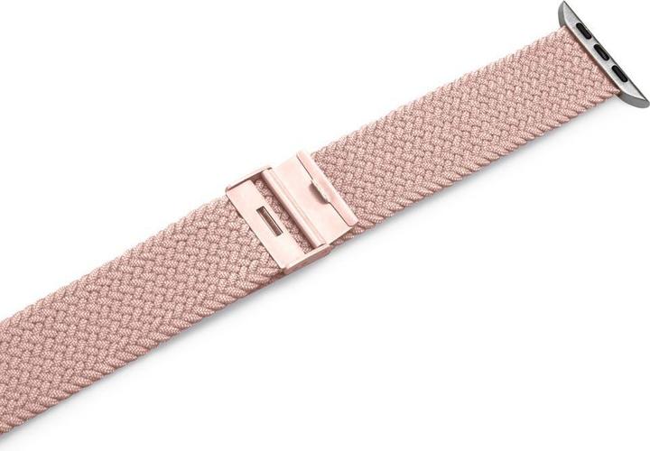 Actual product image Puro Loop Band - Pleciony pasek do Apple Watch 38/40/41 mm (różowy) (38 mm, 40 mm, 41 mm, Nylon)