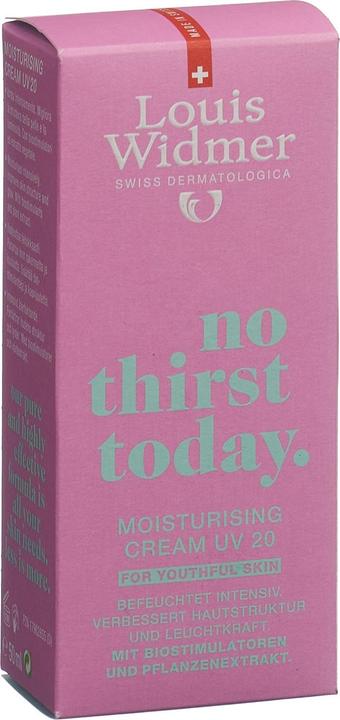 Produktbild Louis Widmer No Thirst Today (50 ml, Tagescreme, SPF 20)