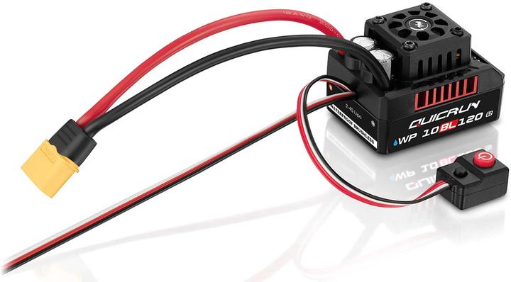Produktbild Hobbywing QuicRun WP10BL120 G2 Brushless Regler 120A 2-4s