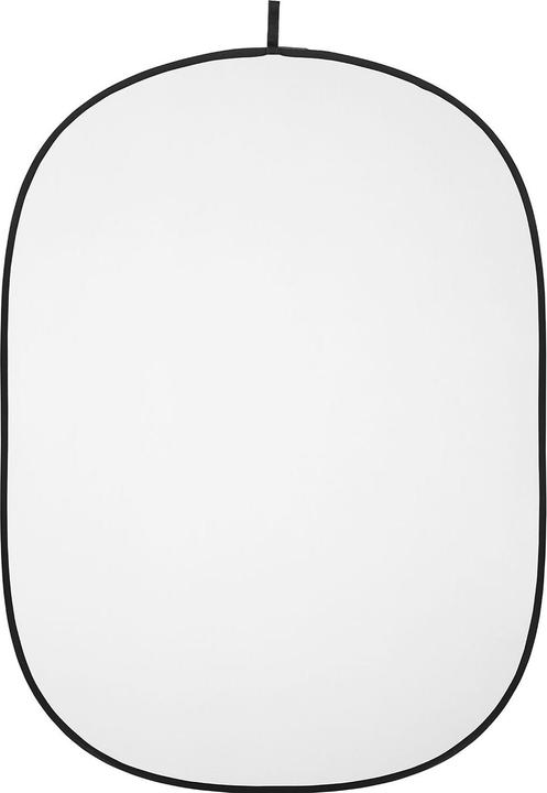 Westcott 2-in-1 Black & White Screen (5' x 6.5') Collapsible Backdrop (152.40 cm, 195.60 cm)