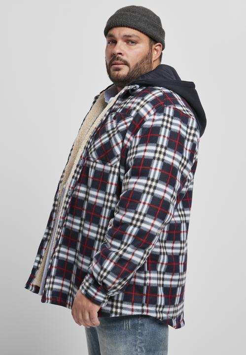 Actual product image Urban Classics Hooded Polar Fleece Overshirt (M)