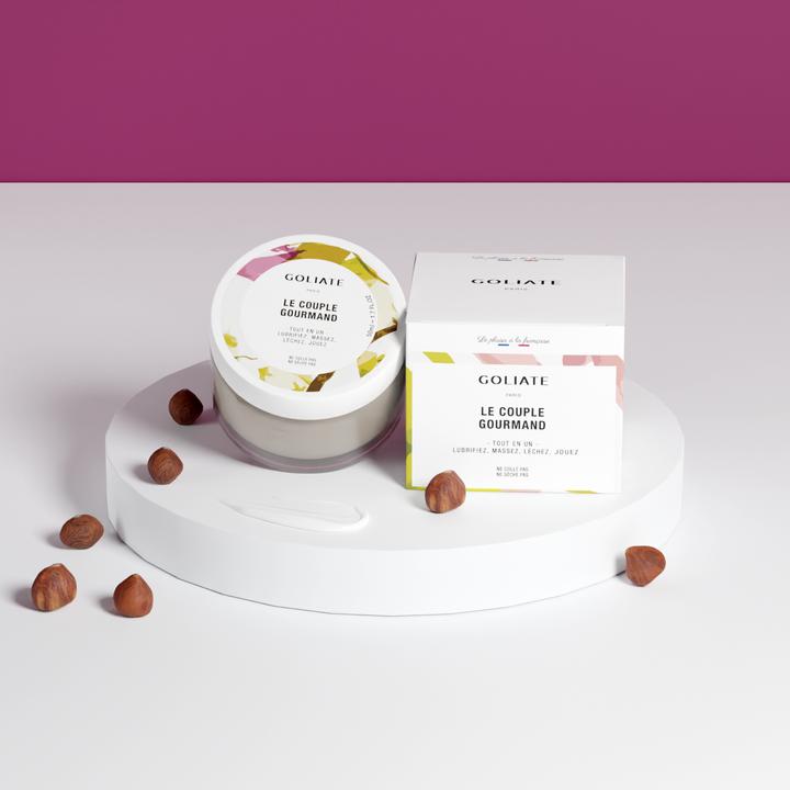 Immagine prodotto Goliate LA COPPIA GOURMAND - lubrificare, giocare, leccare, massaggiare (Gel corpo, Crema corpo, Latte corpo, Lozione corpo, 50 ml)