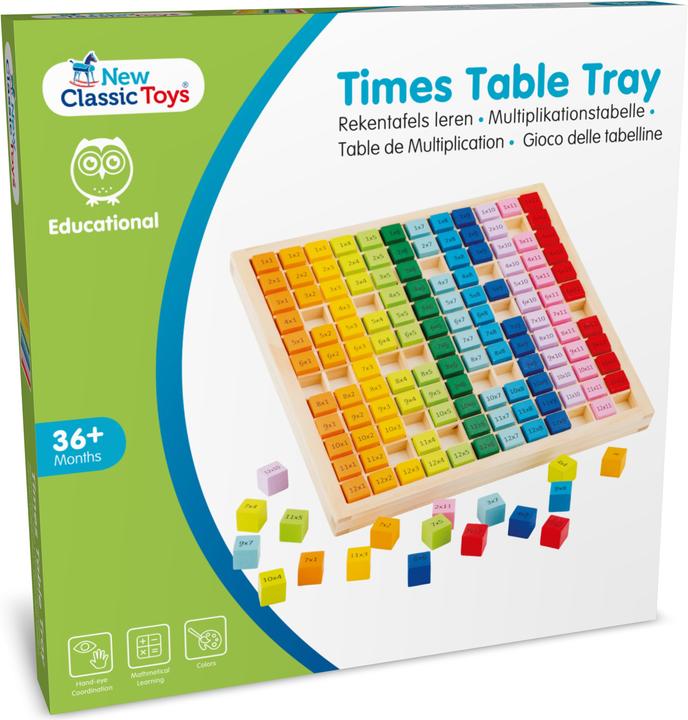 Image du produit New Classic Toys Times Table Tray (Anglais)