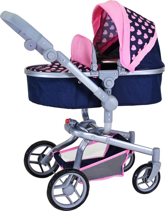 Produktbild Knorrtoys Puppenwagen Boonk - "Pink Hearts"