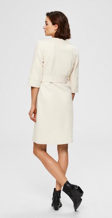 Image du produit Selected Femme Robe en jean avec ceinture à nouer (42)
