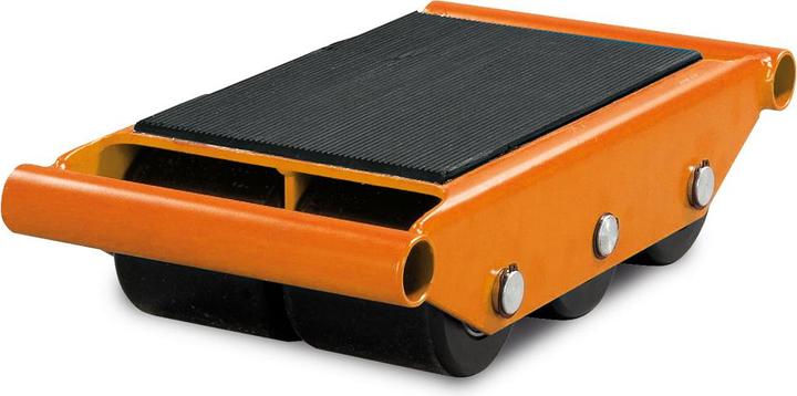 Actual product image Unicraft Transport castor TR 6 6 castors, rubber surface max. load 6 t (6000 kg)
