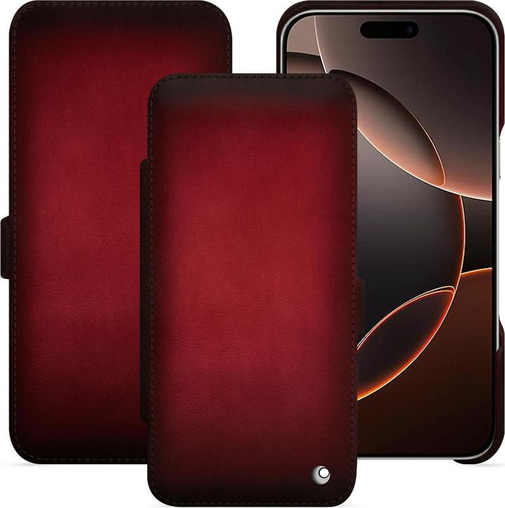 Productafbeelding Noreve Lederen omslag horizontaal (Apple iPhone 16 Pro)