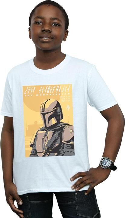 Produktbild Star Wars The Mandalorian Art Poster TShirt Jungen (152, 158)