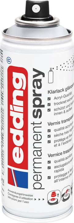 Produktbild Edding Klarlack Spray (Farblos glanz, 0.20 l)