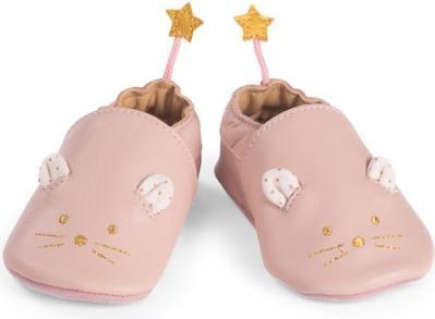 Image du produit Moulin Roty Chaussons en cuir Souris 18/24 mois, La Petite Ecole de Danse (18, 24)