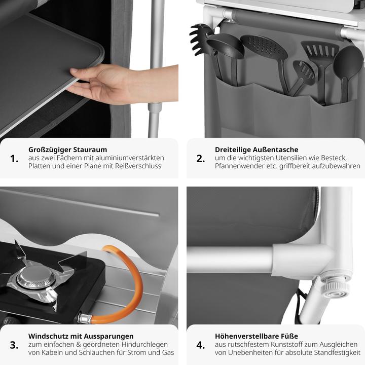 Produktbild tectake Campingküche