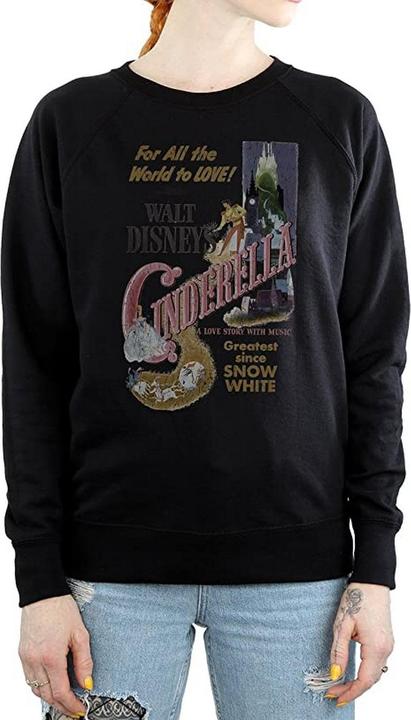 Actual product image Cinderella Womens/Ladies Poster Sweatshirt (XL)