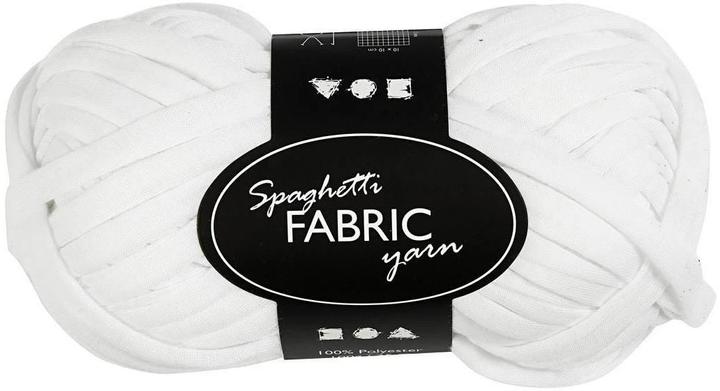 Produktbild Creativ Company Stoffgarn Spaghetti Weiss (35 m)