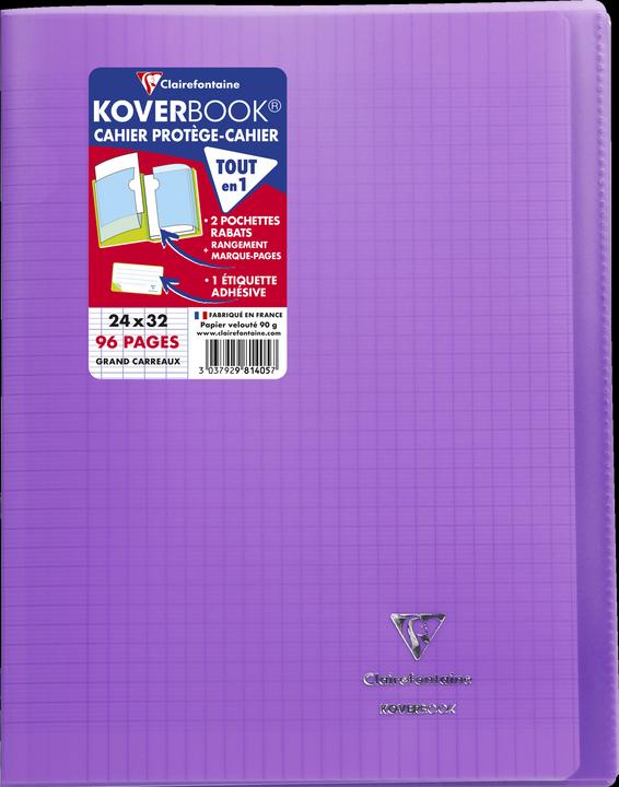 Produktbild Clairefontaine Koverbook (24 x 32 cm, Speziallineatur, Harter Einband)