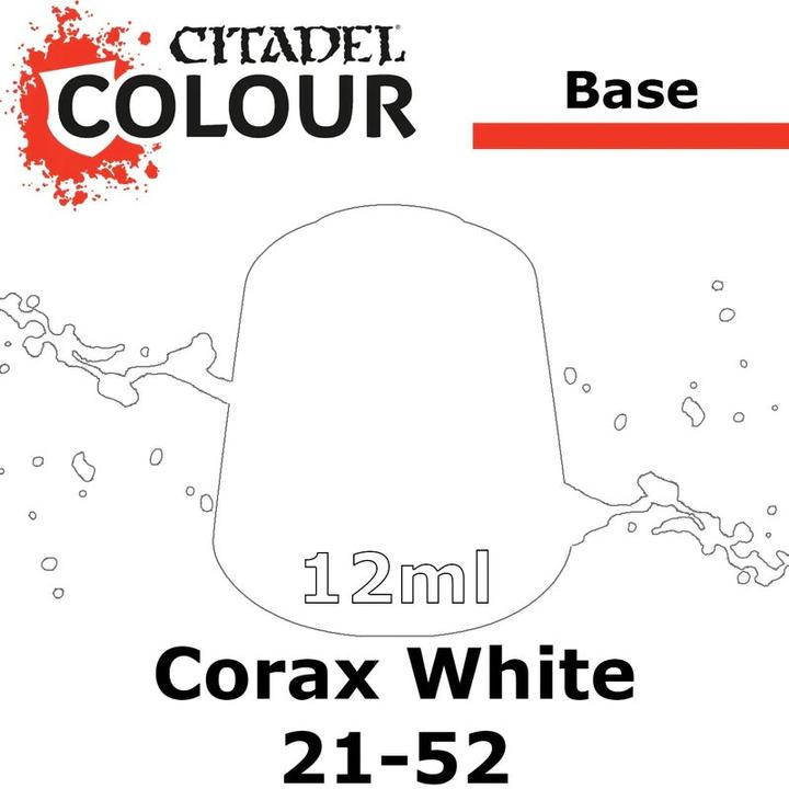Produktbild Games Workshop Base - corax white (Kunststoff)