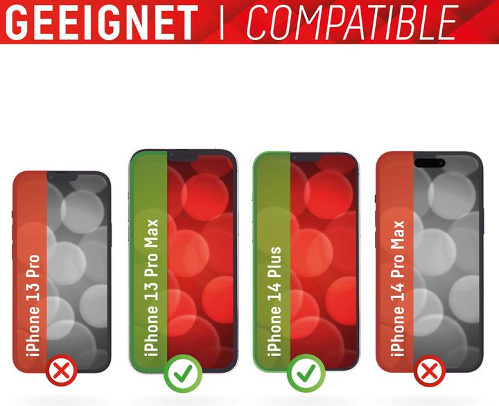 Productafbeelding Displex Smart Glass, Displayschutzfolie (1 Stuk, Apple iPhone 13 Pro Max, Apple iPhone 14 Plus)