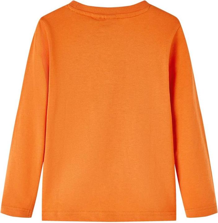 Produktbild VidaXL Kinder-Langarmshirt Dunkelorange 104,Material: 100 (104)