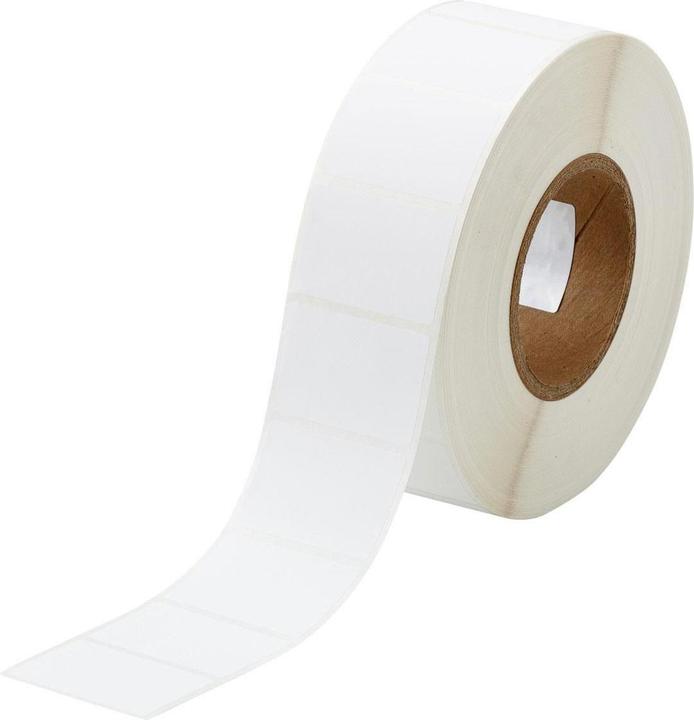 Produktbild Brady THT-157-490-3, FreezerBondz, Polyester, Weiss, 38.10 x 55.88 mm, permanent (3000 E.)