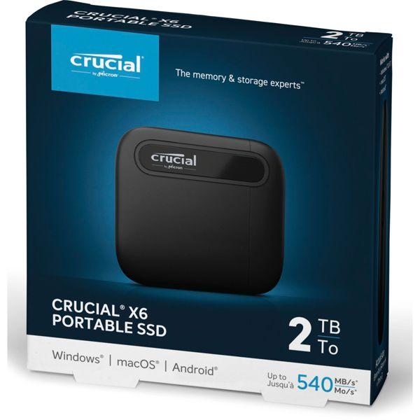 Produktbild Crucial X6 (2000 GB)
