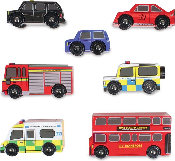 Produktbild Le Toy Van London Car Set