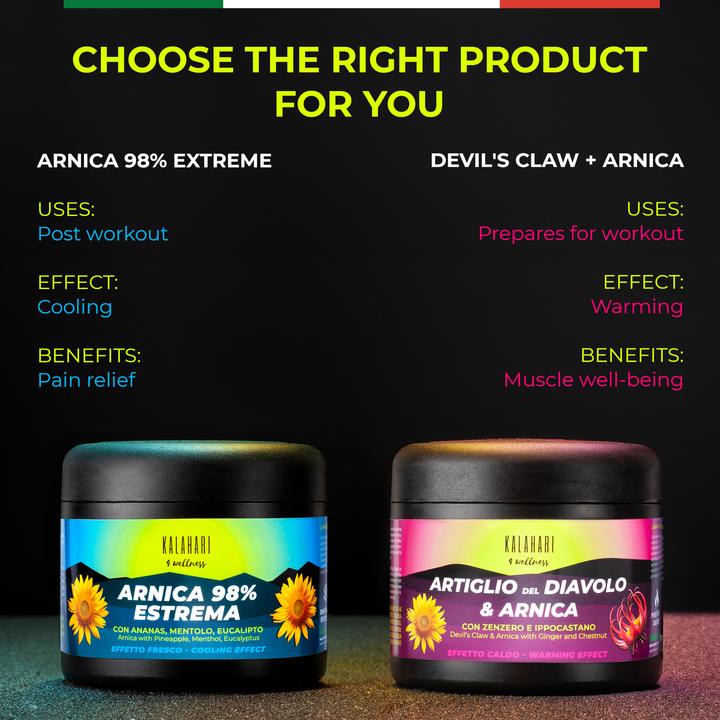Actual product image Kalahari 4 Wellness Griffe du Diable et Arnica Gel - Extra Fort - Effet Chauffant (1 x, 510 g)