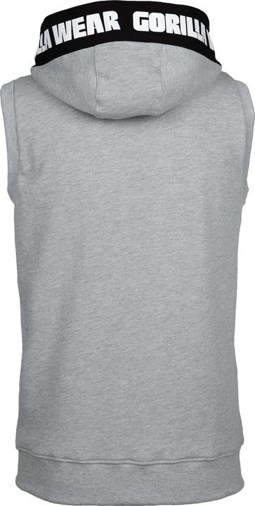Immagine prodotto Gorilla Wear Canotta con cappuccio Milwaukee Zip - Grigio (S)