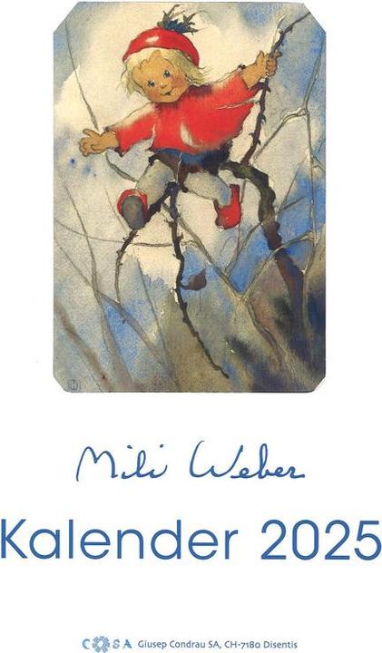 Produktbild Cosa Bildkalender Mili Weber (23 x 27 cm, Harter Einband, Deutsch, Französisch, Italienisch, Englisch)