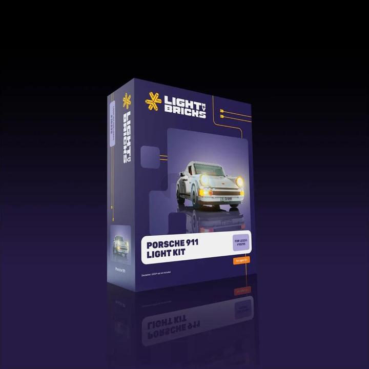 Actual product image Light my bricks LMB 2.0 LED light set for LEGO 10295 Porsche 911