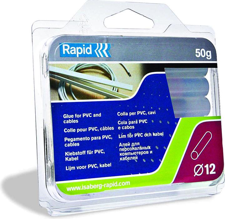 Produktbild Rapid Kleber 50g D12 x 94mm, PVC/Kabel
