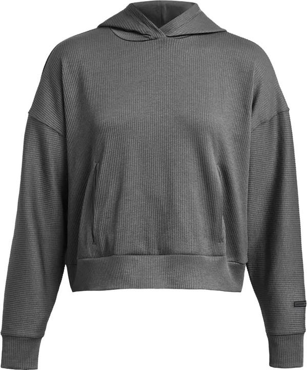 Actual product image Under Armour Womens/Ladies Journey Ribbed Oversized Hoodie (34 D)
